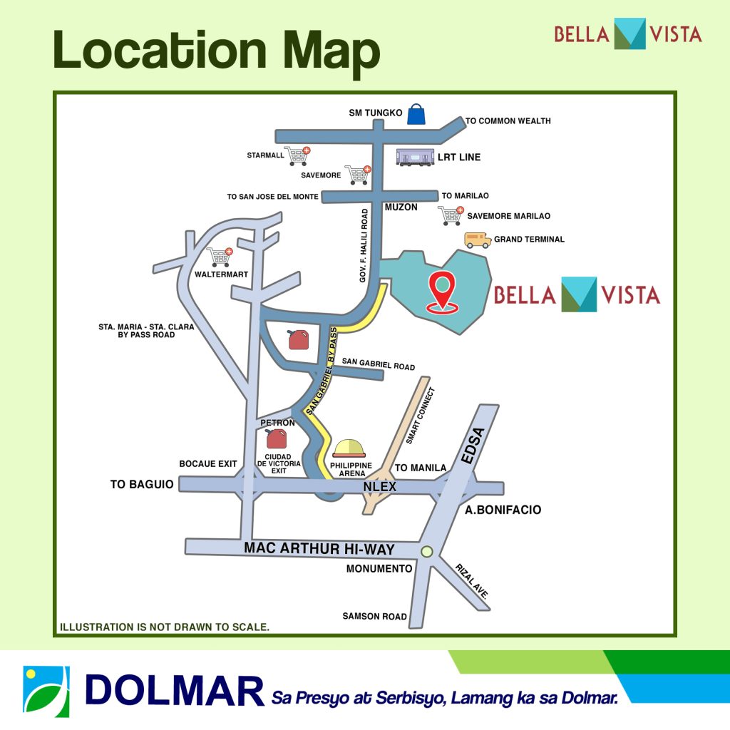 Bella Vista Map