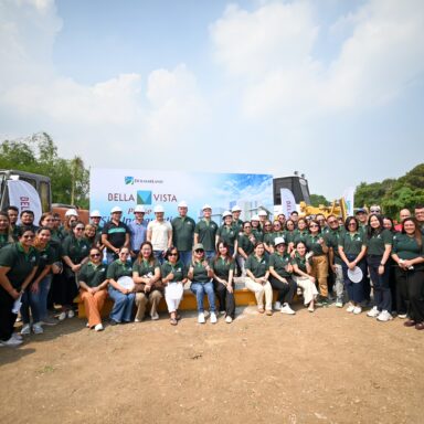The Dolmar Land team, partners, sellers, and LGU representatives gather to mark the official Site Inauguration of Bella Vista Phase 2.